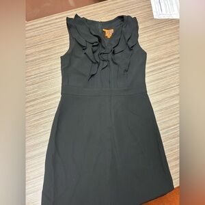 Black Tory Burch ruffle top dress.
